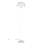 Lampadaire champignon en mtal laqu blanc h145