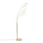 Lampadaire design laiton 5 lumières led Lampadaire design laiton 5 lumières led