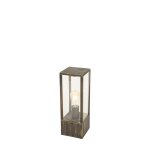 Lampadaire extérieur en aluminium doré / laiton Lampadaire extérieur en aluminium doré / laiton