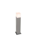 Lampadaire extrieur en aluminium gris