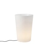 Lampadaire ext�rieur intelligent jardini�re blanc ip65 led wifi a60