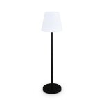 Lampadaire extrieur led charge hybride avec lampe multicolore h100cm