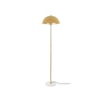 Lampadaire fer jaune 40cm