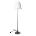 Lampadaire filaire pied m�tal led blanc h 150 cm