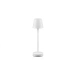 Lampadaire et lampe de jardin en plastique blanc