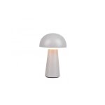 Lampadaire et lampe de jardin en plastique gris