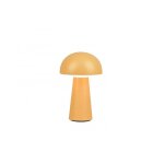 Lampadaire et lampe de jardin en plastique jaune