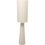 Lampadaire en lin boucl h130