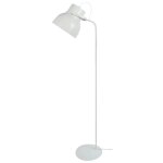 Lampadaire liseuse mtal, blanc , h150x d29xp29cm