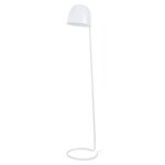 Lampadaire liseuse métal, blanc , h155xd25xp25cm Lampadaire liseuse métal, blanc , h155xd25xp25cm