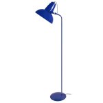 Lampadaire liseuse métal, bleu, h150x d29xp29cm Lampadaire liseuse métal, bleu, h150x d29xp29cm