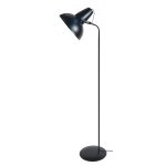 Lampadaire liseuse mtal, noir , h150xd29xp29cm