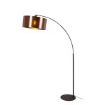 Lampadaire métal 1 lumière rouille Lampadaire métal 1 lumière rouille