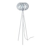 Lampadaire m�tal, aluminium, h 190xd100x p 30cm