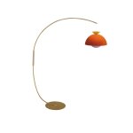 Lampadaire métal, beige , h 195xd43x p 110cm Lampadaire métal, beige , h 195xd43x p 110cm