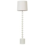 Lampadaire métal blanc Lampadaire métal blanc
