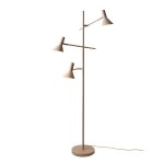 Lampadaire m�tal brun 59x42x171cm