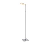 Lampadaire métal chromé Lampadaire métal chromé