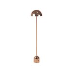 Lampadaire m�tal cuivr�