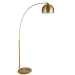 Lampadaire en mtal dor h206cm