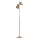 Lampadaire m�tal gris 28x28x145cm