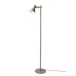 Lampadaire m�tal gris 37x25x146cm