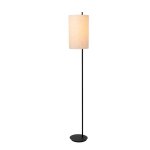 Lampadaire mtal noir