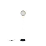 Lampadaire en m�tal noir