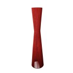 Lampadaire mtal, rouge , h145xd30xp30cm