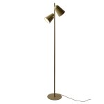 Lampadaire m�tal vert 28x28x145cm