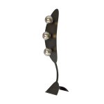 Lampadaire moderne avec 3 sphres en verre effet miroir