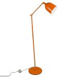 Lampadaire orange h162cm