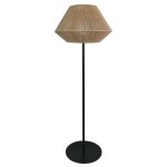 Lampadaire sans fil corde beige h151cm