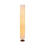 Lampadaire tissu 3 lumires blanc 160 cm
