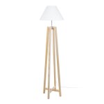 Lampadaire tissu blanc 40 cm Lampadaire tissu blanc 40 cm