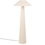Lampadaire en tissu effet bouclette crème h120 Lampadaire en tissu effet bouclette crème h120
