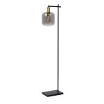 Lampadaire verre fumé h150cm gris Lampadaire verre fumé h150cm gris