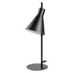 Lampe à poser en acier noir, 55cm Lampe à poser en acier noir, 55cm