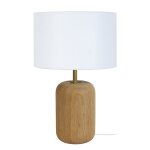 Lampes � poser bois, naturel, h36x d22xp22cm