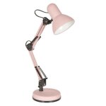Lampe de bureau mtal rose