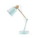 Lampe de bureau en mtal vert et hva