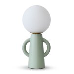 Lampe à poser céramique verte Lampe à poser céramique verte