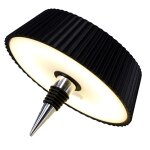 Lampe design en mtal noir