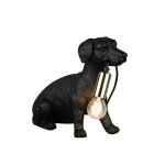 Lampe design en plastique noir