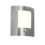 Lampe  dtecteur extrieur en acier inoxydable acier