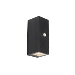 Lampe  dtecteur extrieur en aluminium noir