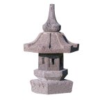 Lampe de jardin japonais en pierre de lave 50cm Lampe de jardin japonais en pierre de lave 50cm