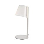 Lampe à poser led blanche 6w et abat - jour métallique Lampe à poser led blanche 6w et abat - jour métallique