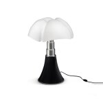 Lampe led noire avec variateur h35cm