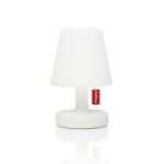 Lampe  poser led rechargeable blanc h25cm blanc